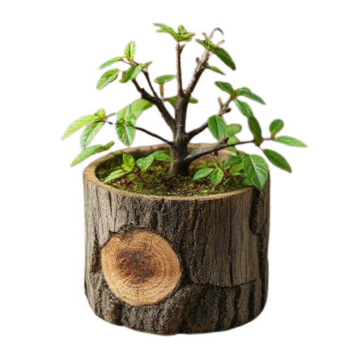 Natural treatment product or symbol, representing organic solutions